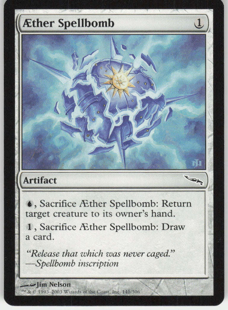 Aether Spellbomb #141/306 Non-Foil