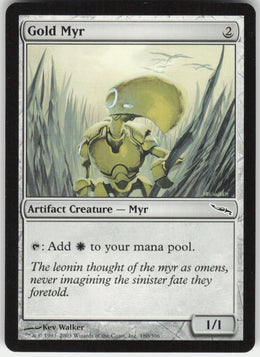 Gold Myr #180/306 Non-Foil