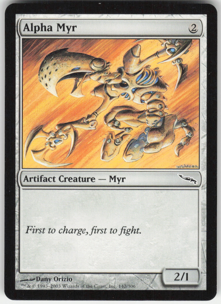 Alpha Myr #142/306 Non-Foil