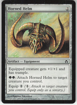 Horned Helm #132/165 Non-Foil