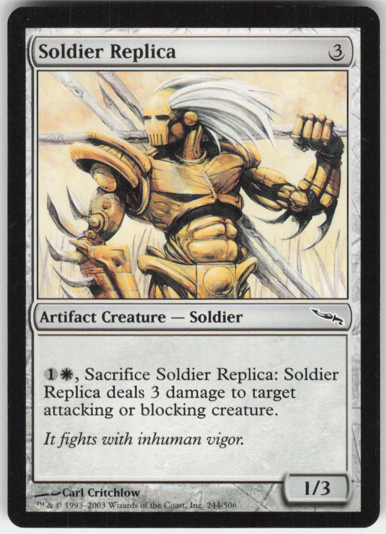 Soldier Replica #244/306 Non-Foil