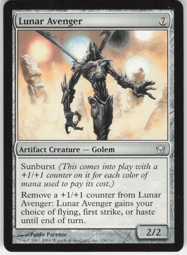 Lunar Avenger #136/165 Non-Foil