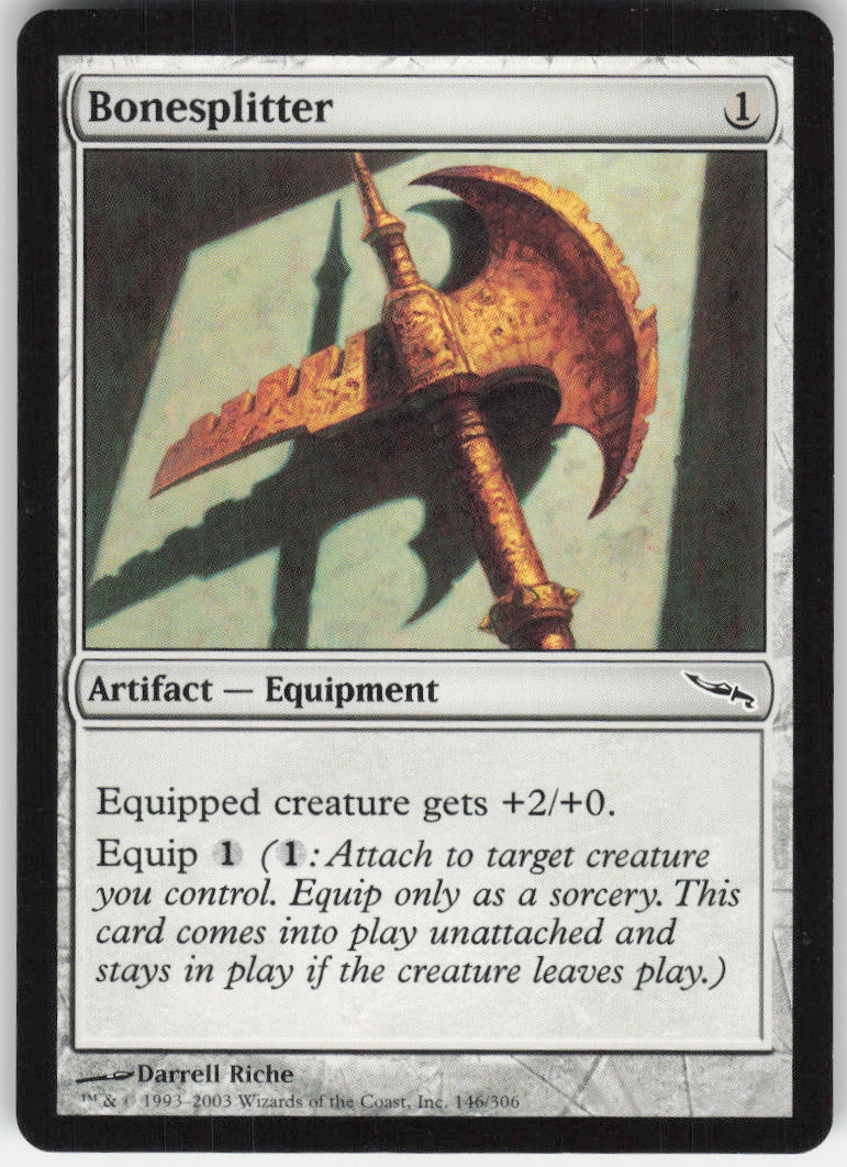 Bonesplitter #146/306 Non-Foil