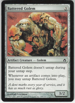 Battered Golem #106/165 Non-Foil