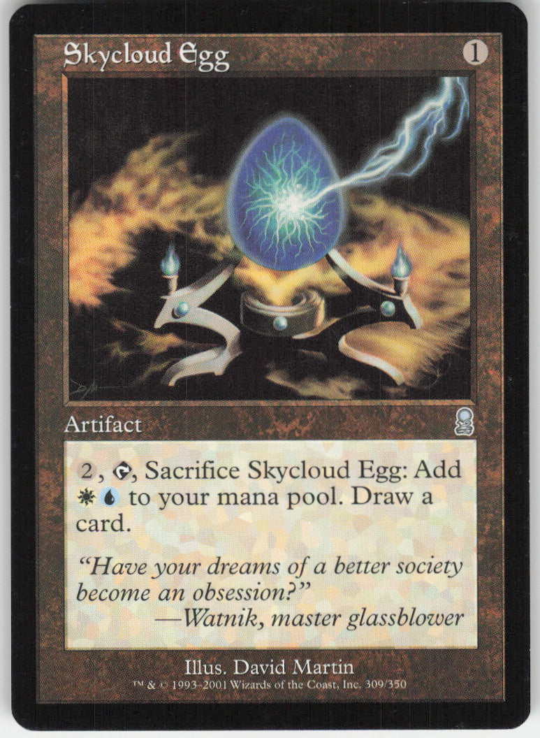 Skycloud Egg #309/350 Non-Foil
