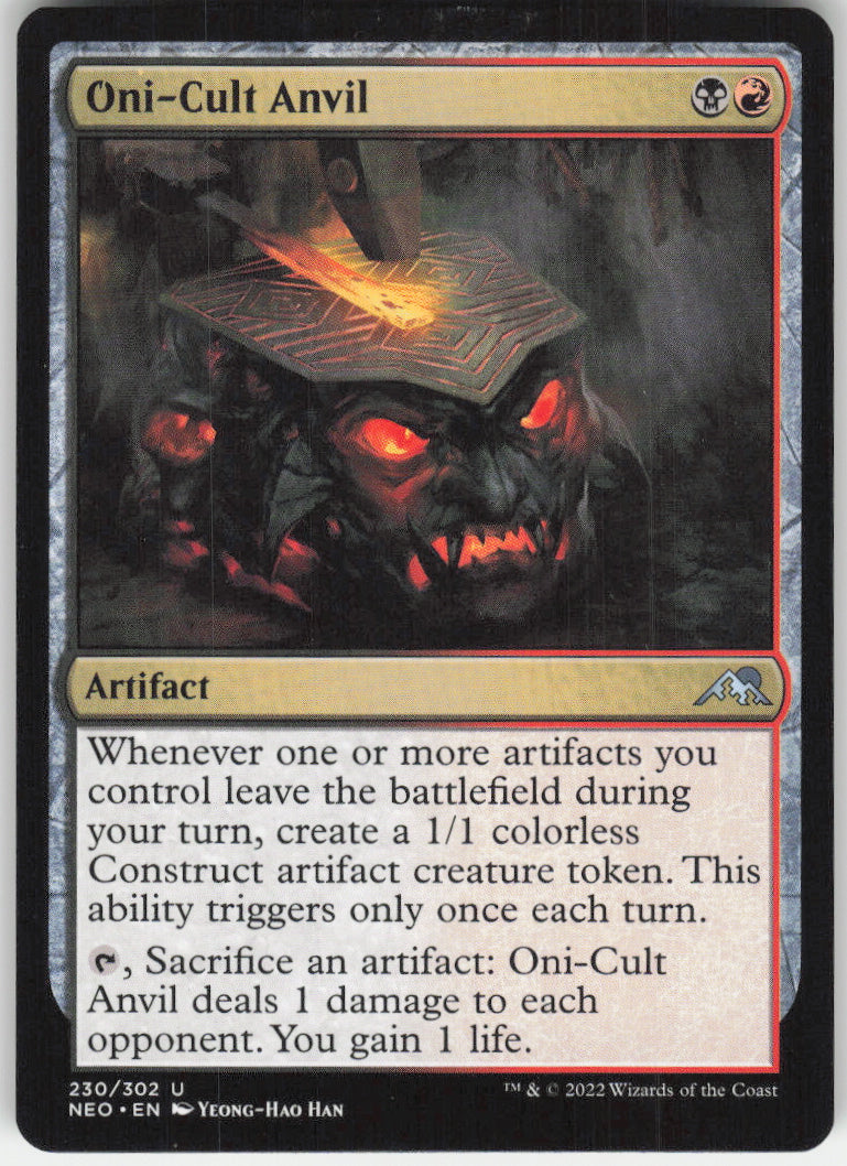 Oni-Cult Anvil #230/302 Non-Foil