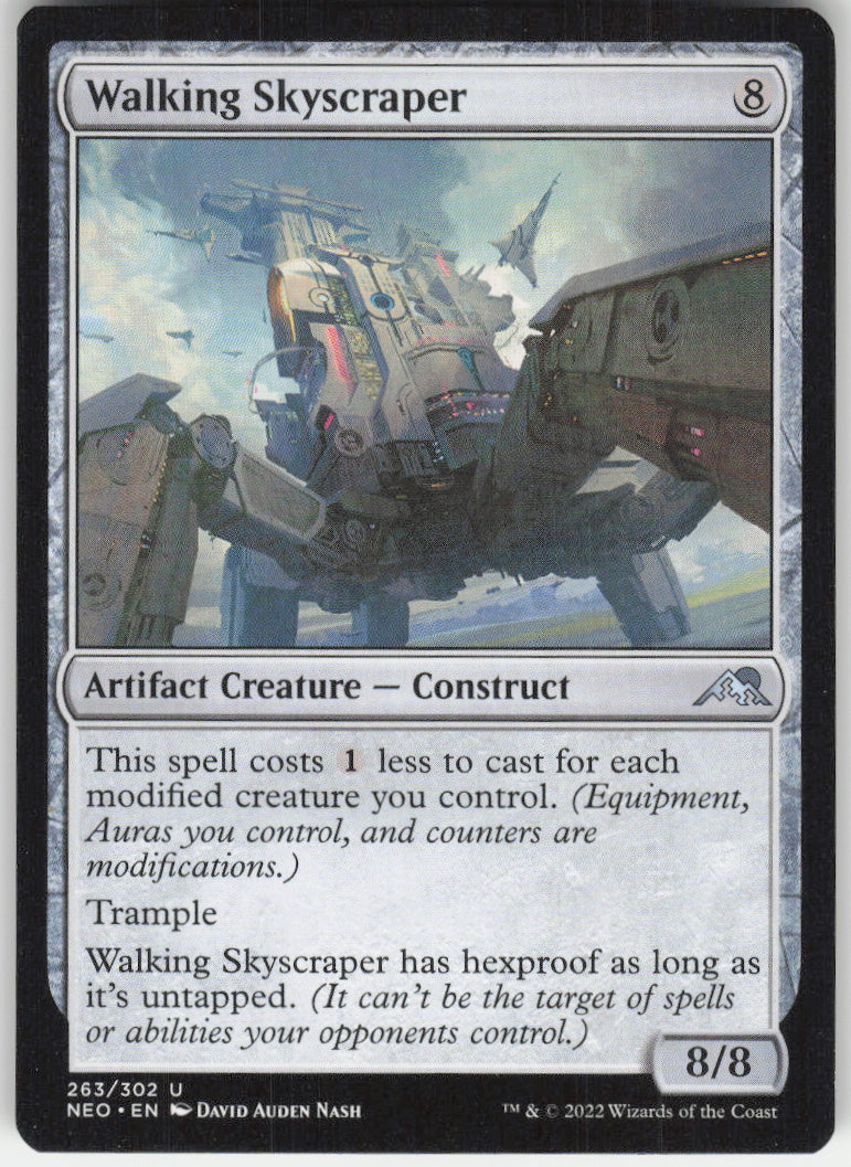 Walking Skyscraper #263/302 Non-Foil