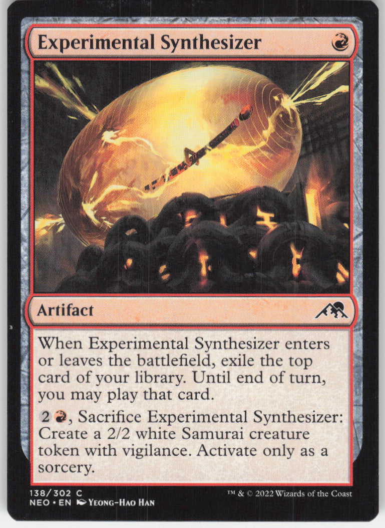 Experimental Synthesizer #138/302 Non-Foil