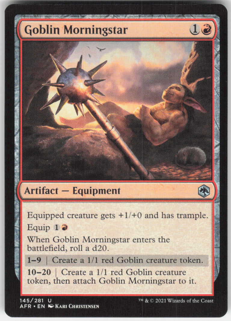 Goblin Morningstar #145/281 Non-Foil