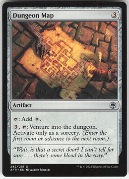 Dungeon Map #242/281 Non-Foil