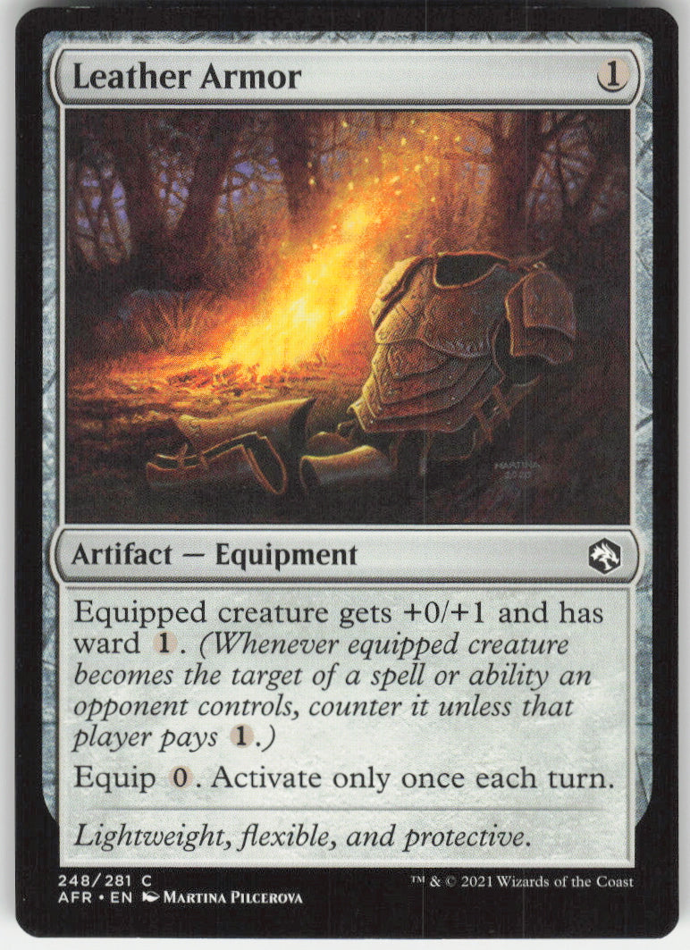 Leather Armor #248/281 Non-Foil