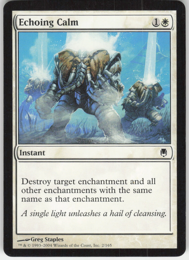 Echoing Calm #2/165 Non-Foil