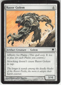 Razor Golem #137/165 Non-Foil