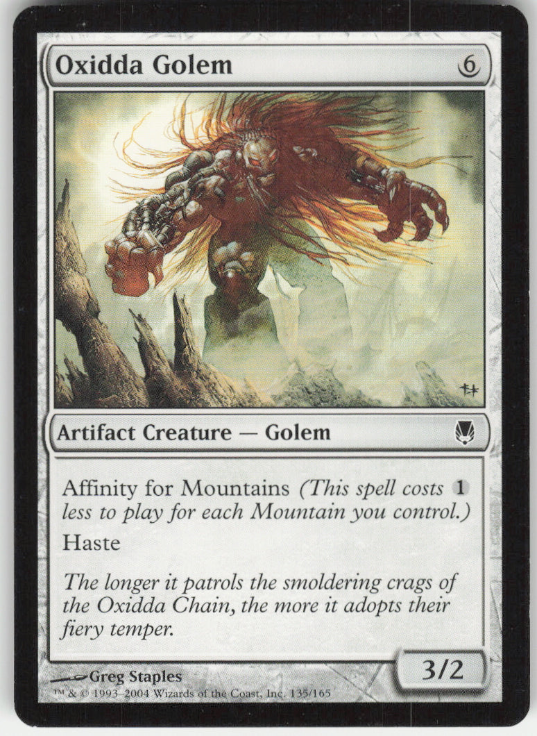 Oxidda Golem #135/165 Non-Foil