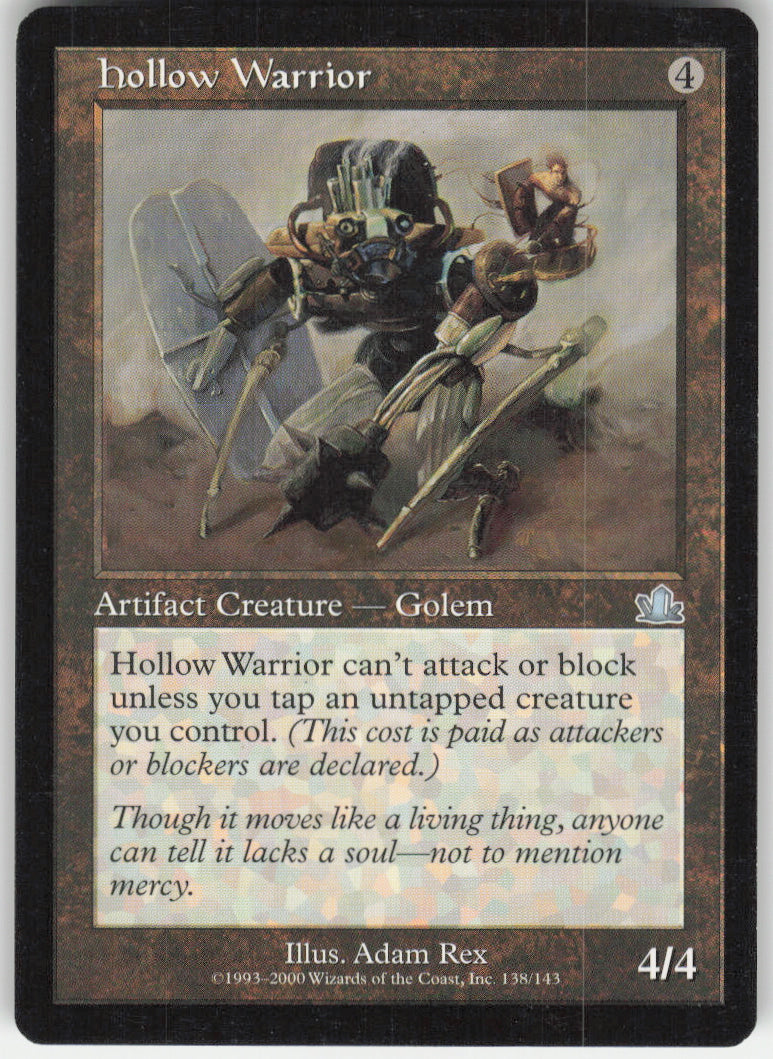 Hollow Warrior #138/143 Non-Foil