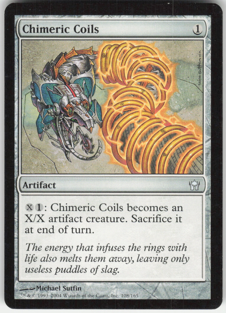 Chimeric Coils #108/165 Non-Foil