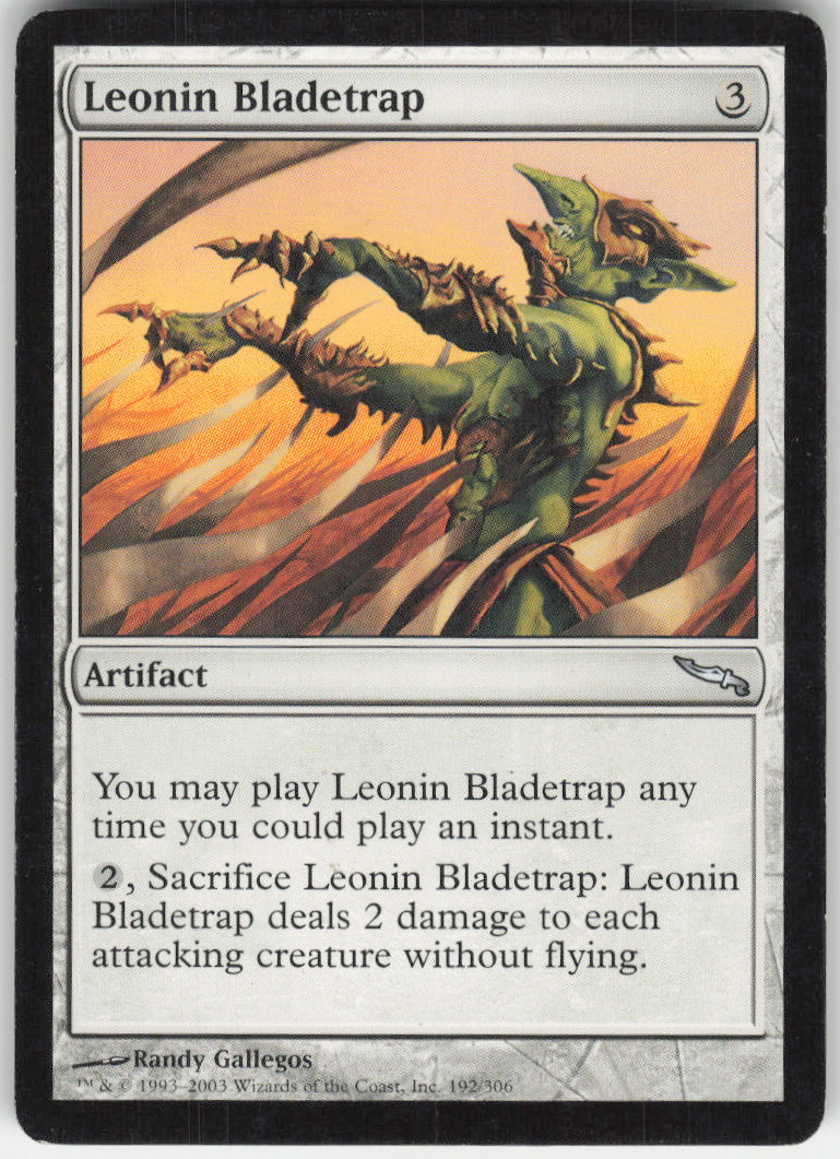 Leonin Bladetrap #192/306 Non-Foil