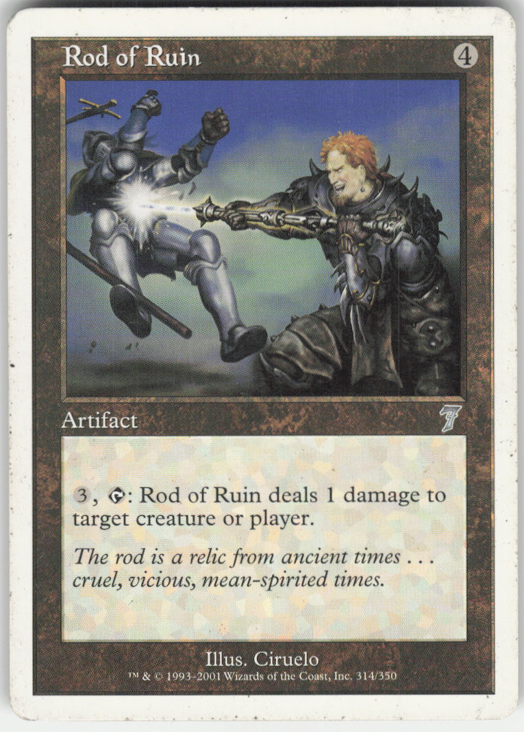Rod of Ruin #314/350 Non-Foil