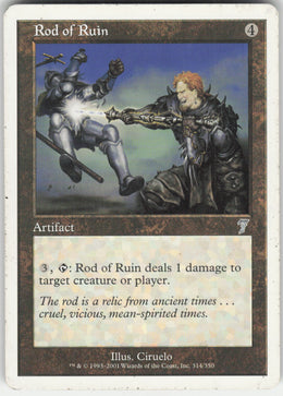 Rod of Ruin #314/350 Non-Foil