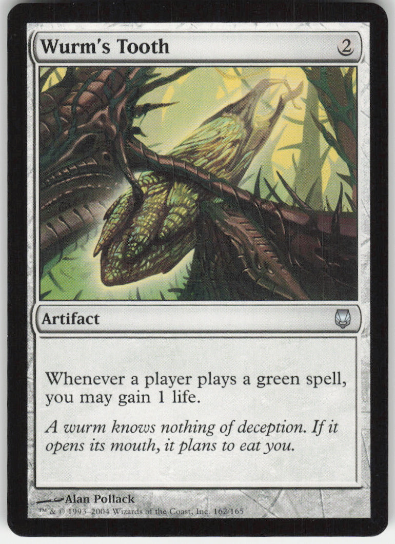 Wurm's Tooth #162/165 Non-Foil