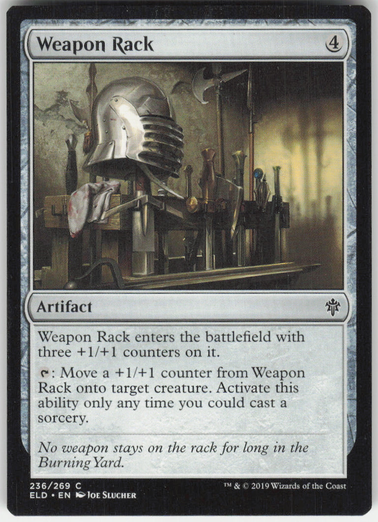 Weapon Rack #236/269 Non-Foil