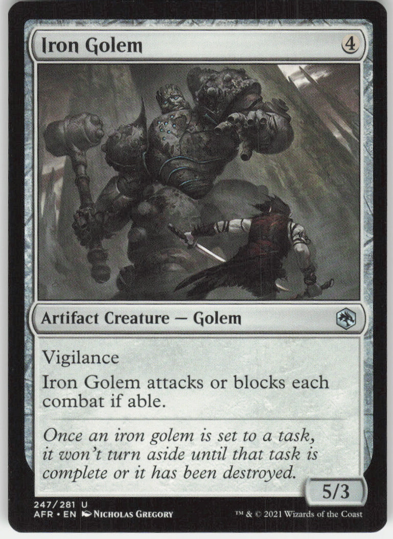 Iron Golem #247/281 Non-Foil