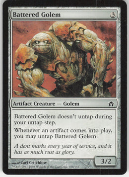 Battered Golem #106/165 Non-Foil