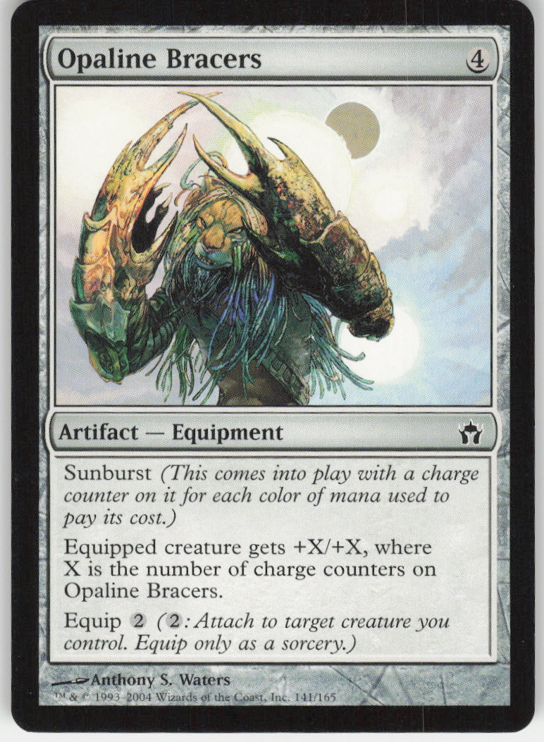 Opaline Bracers #141/165 Non-Foil