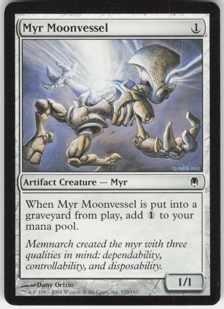 Myr Moonvessel #133/165 Non-Foil