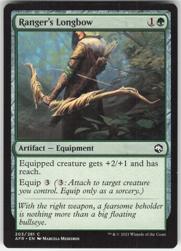 Ranger's Longbow #203/281 Non-Foil