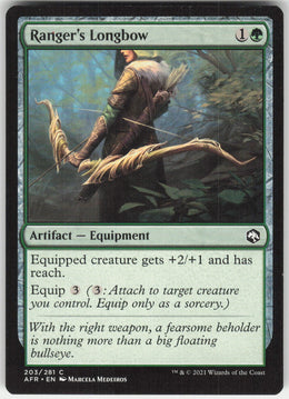 Ranger's Longbow #203/281 Non-Foil