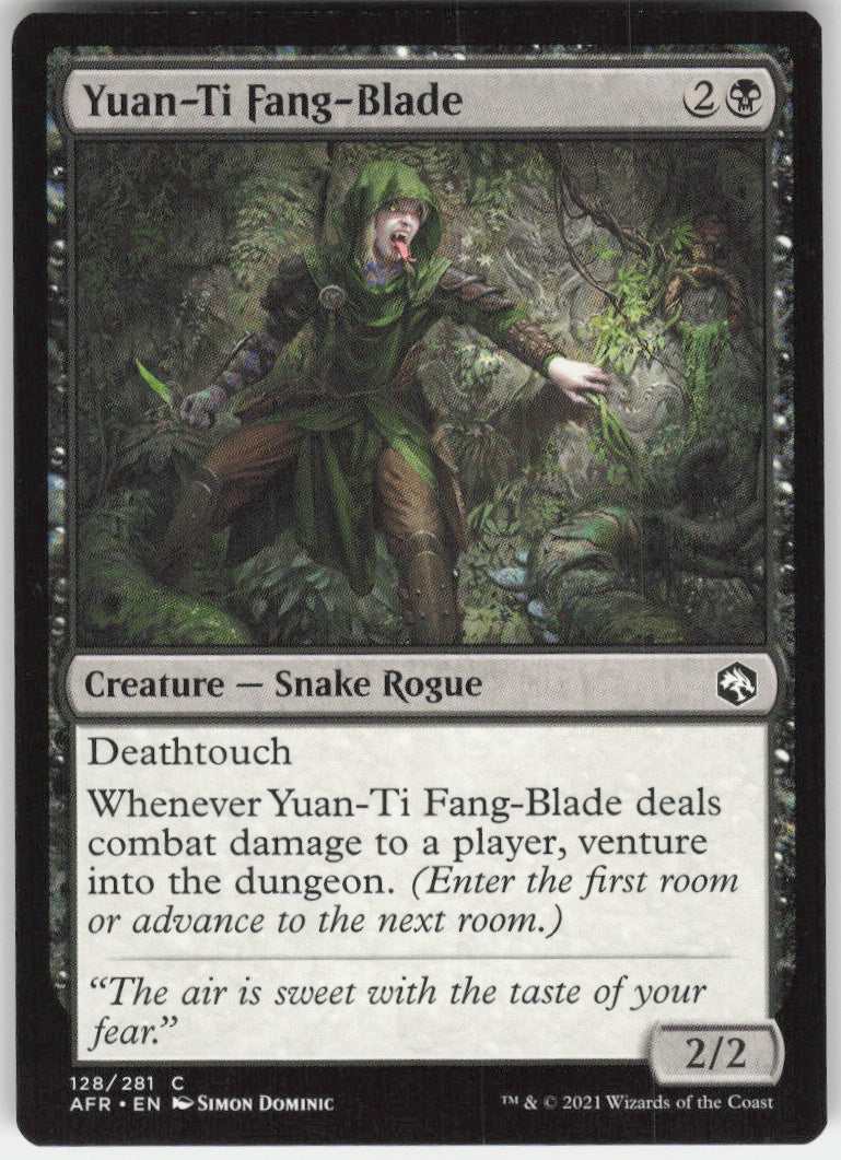 Yuan-Ti Fang-Blade #128/281 Non-Foil