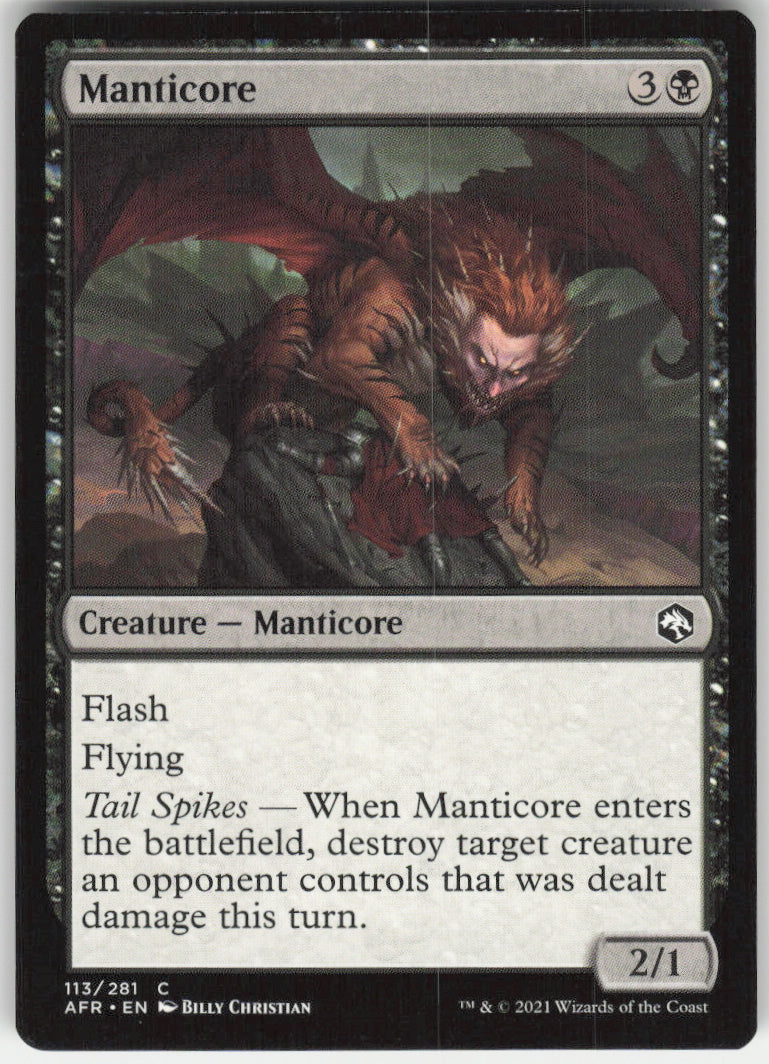 Manticore #113/281 Non-Foil