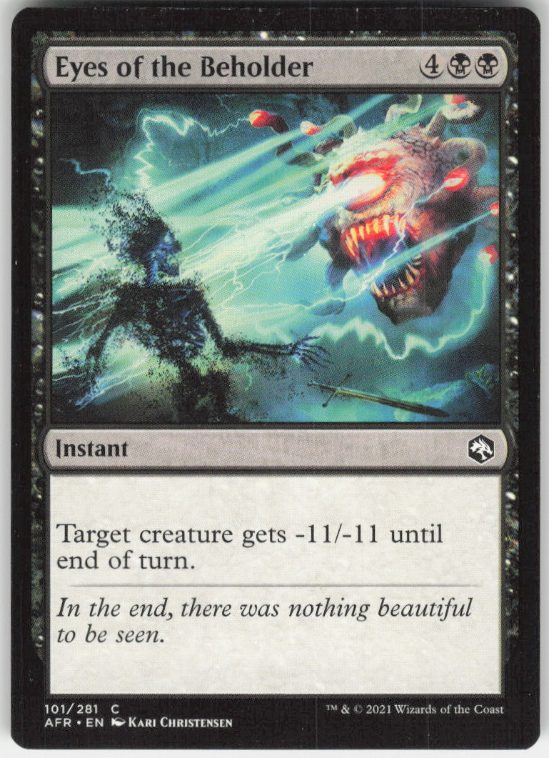 Eyes of the Beholder #101/281 Non-Foil