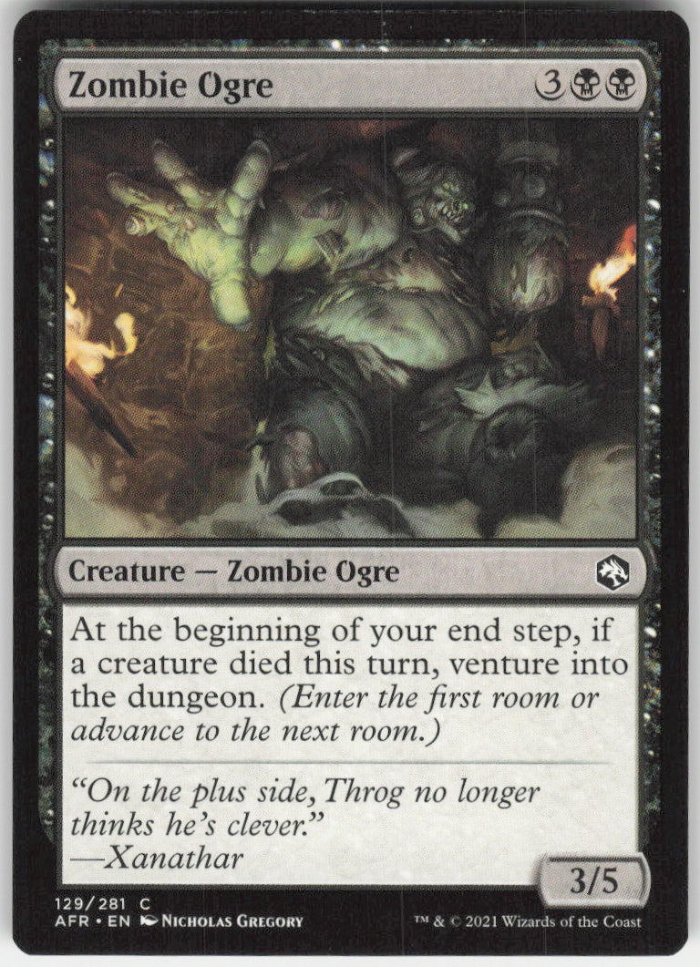 Zombie Ogre #129/281 Non-Foil