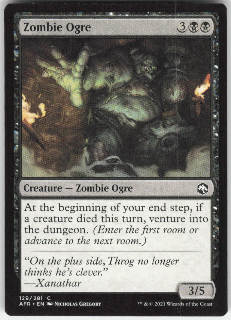 Zombie Ogre #129/281 Non-Foil