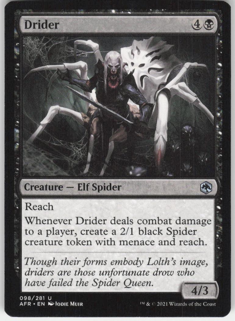 Drider #98/281 Non-Foil