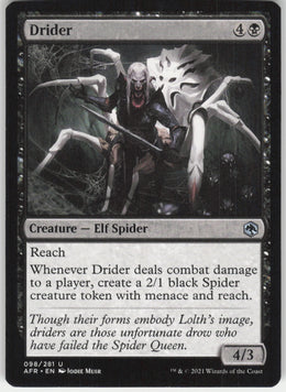 Drider #98/281 Non-Foil