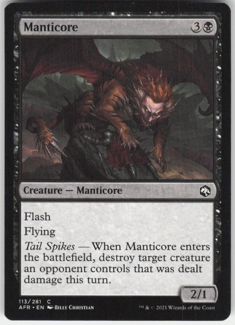 Manticore #113/281 Non-Foil