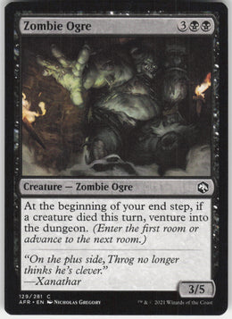 Zombie Ogre #129/281 Non-Foil