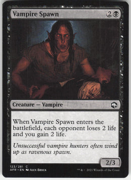 Vampire Spawn #123/281 Non-Foil
