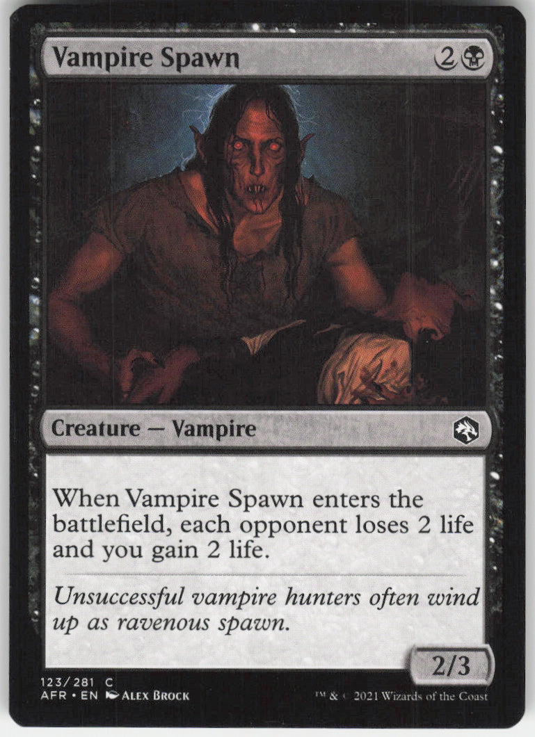 Vampire Spawn #123/281 Non-Foil