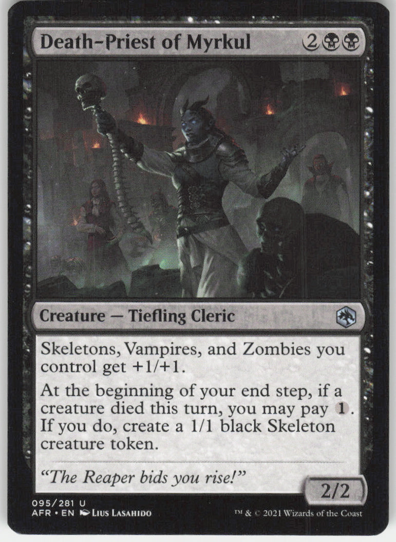 Death-Priest of Myrkul #95/281 Non-Foil