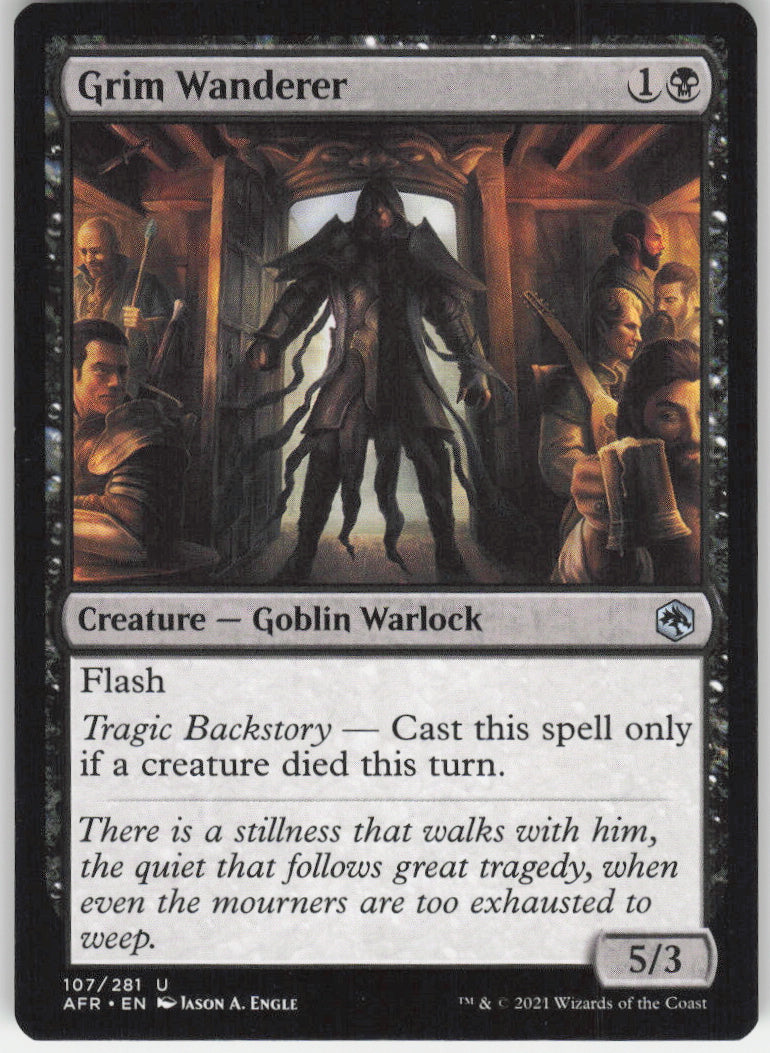 Grim Wanderer #107/281 Non-Foil