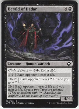 Herald of Hadar #108/281 Non-Foil