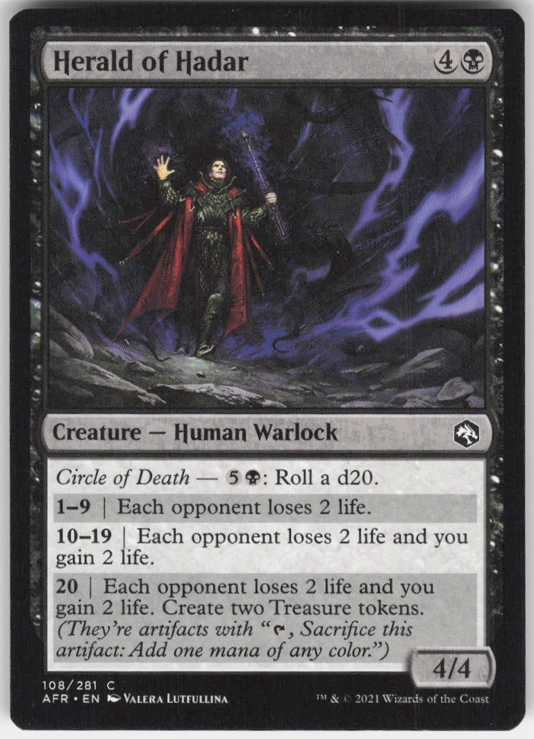 Herald of Hadar #108/281 Non-Foil