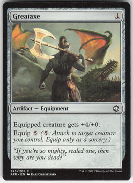 Greataxe #245/281 Non-Foil