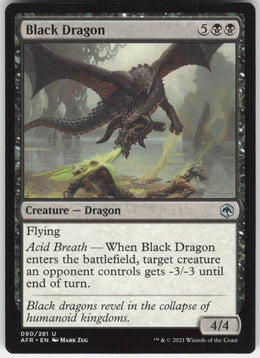 Black Dragon #90/281 Non-Foil