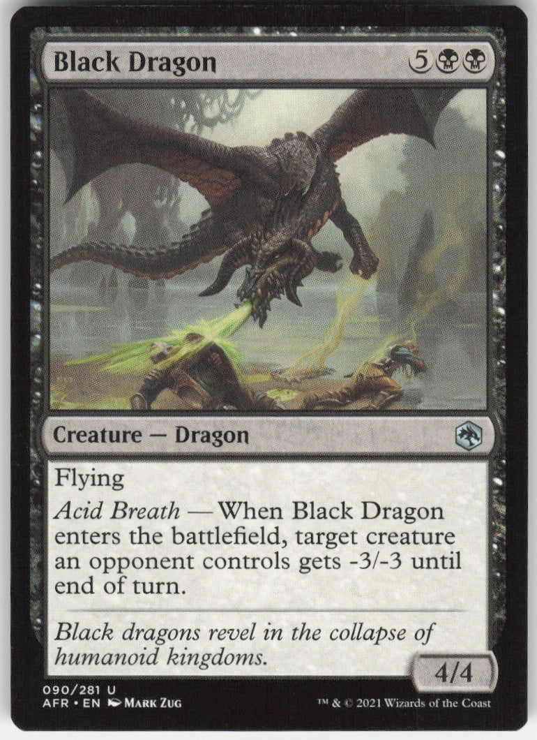 Black Dragon #90/281 Non-Foil