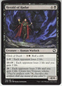 Herald of Hadar #108/281 Non-Foil